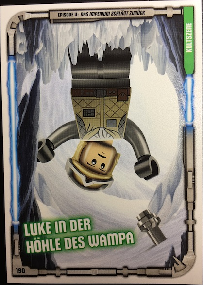 Star Wars Trading Card Game (German) Series 1 - # 190 Luke in der Höhle des Wampa