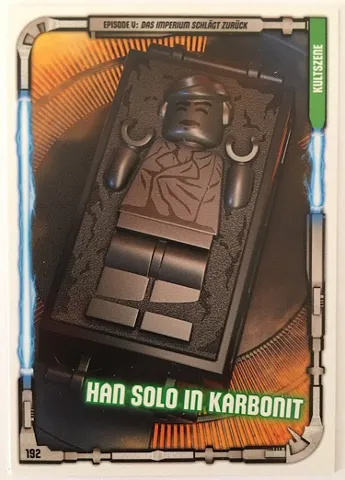 Star Wars Trading Card Game (German) Series 1 - # 192 Han Solo in Karbonit