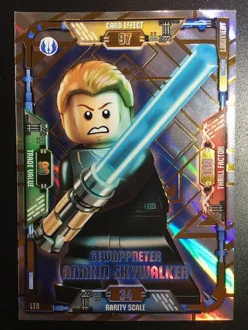 Star Wars Trading Card Game (German) Series 1 - # LE6 Gewappneter Anakin Skywalker