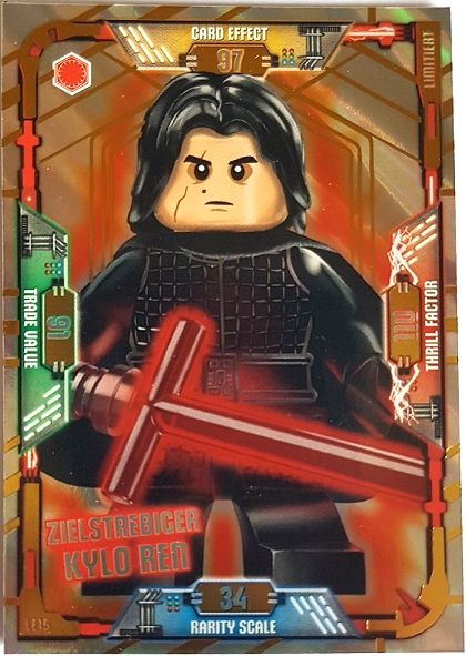 Star Wars Trading Card Game (German) Series 1 - # LE15 Zielstebiger Kylo Ren