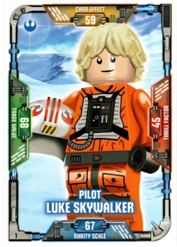 Star Wars Trading Card Game (English) Series 1 - # 1 Pilot Luke Skywalker
