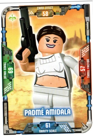 Star Wars Trading Card Game (English) Series 1 - # 26 Padme Amidala
