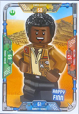 Star Wars Trading Card Game (English) Series 1 - # 32 Happy Finn