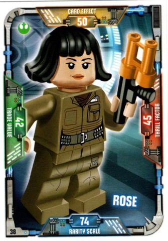 Star Wars Trading Card Game (English) Series 1 - # 38 Rose
