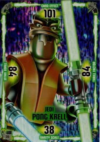 Star Wars Trading Card Game (English) Series 1 - # 56 Jedi Pong Krell