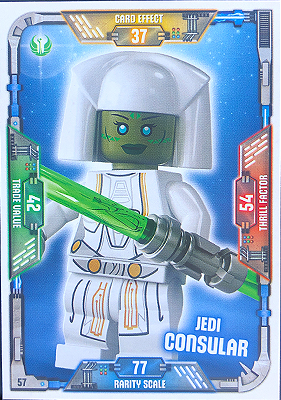 Star Wars Trading Card Game (English) Series 1 - # 57 Jedi Consular