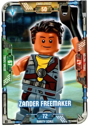Star Wars Trading Card Game (English) Series 1 - # 61 Zander Freemaker