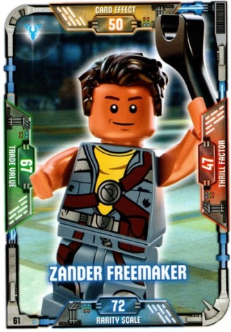 Star Wars Trading Card Game (English) Series 1 - # 61 Zander Freemaker