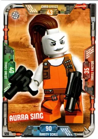 Star Wars Trading Card Game (English) Series 1 - # 120 Aurra Sing