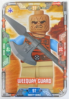 Star Wars Trading Card Game (English) Series 1 - # 127 Weequay Guard