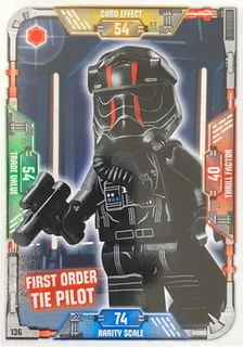 Star Wars Trading Card Game (English) Series 1 - # 136 First Order TIE Pilot