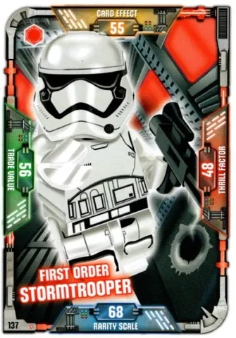 Star Wars Trading Card Game (English) Series 1 - # 137 First Order Stormtrooper