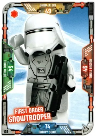 Star Wars Trading Card Game (English) Series 1 - # 139 First Order Snowtrooper