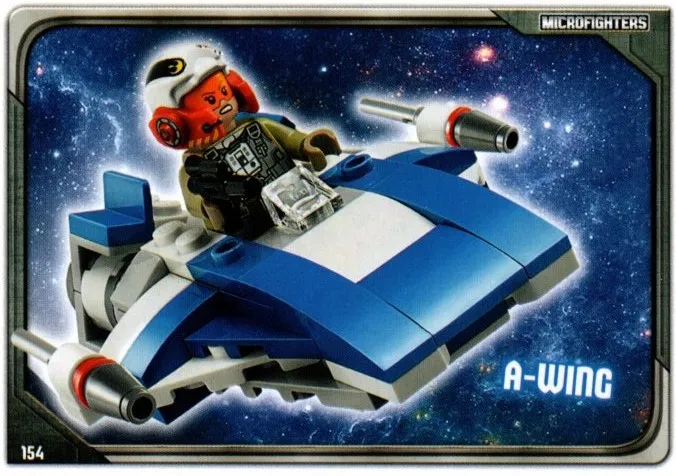 Star Wars Trading Card Game (English) Series 1 - # 154 A-wing