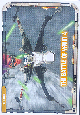 Star Wars Trading Card Game (English) Series 1 - # 166 The Battle of Yavin 4