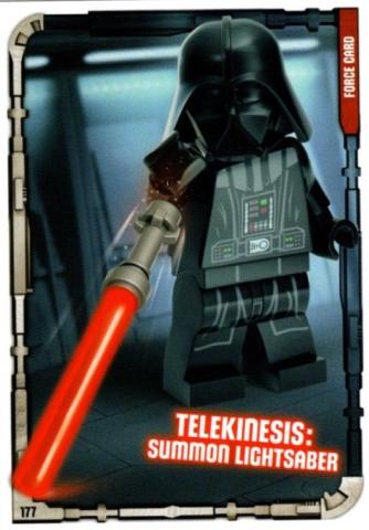 Star Wars Trading Card Game (English) Series 1 - # 177 Telekinesis: Summon Lightsaber