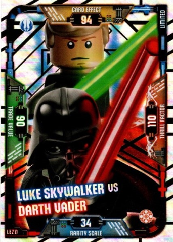 Star Wars Trading Card Game (English) Series 1 - # LE20 Luke Skywalker vs Darth Vader