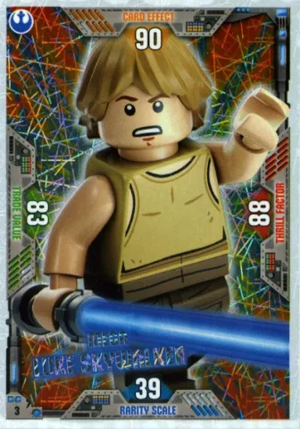 Star Wars Trading Card Game (German) Series 2 - # 3 Mega Luke Skywalker