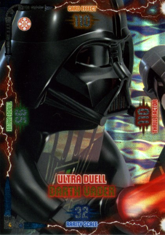 Star Wars Trading Card Game (German) Series 2 - # 4 Ultra Duell Darth Vader