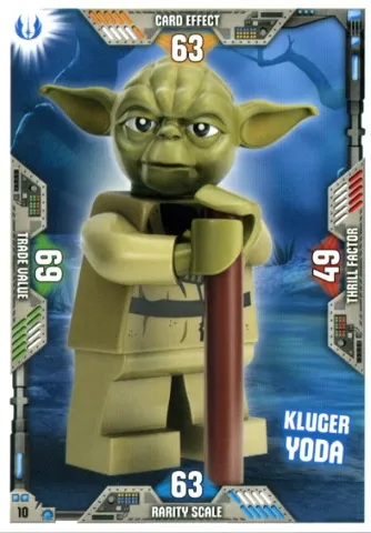 Star Wars Trading Card Game (German) Series 2 - # 10 Kluger Yoda