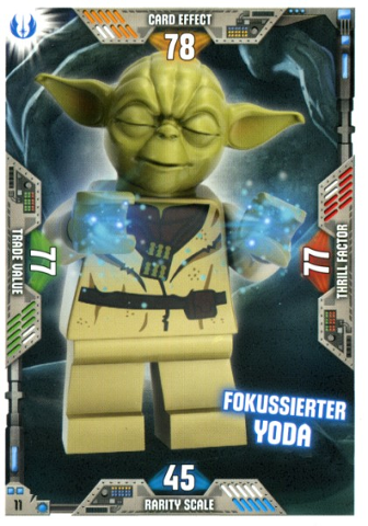Star Wars Trading Card Game (German) Series 2 - # 11 Fokussierter Yoda