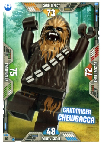 Star Wars Trading Card Game (German) Series 2 - # 16 Grimmiger Chewbacca