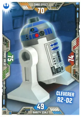 Star Wars Trading Card Game (German) Series 2 - # 23 Cleverer R2-D2