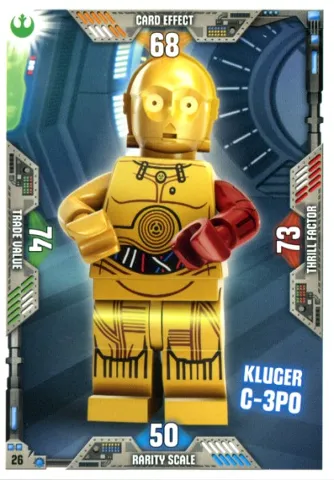 Star Wars Trading Card Game (German) Series 2 - # 26 Kluger C-3PO