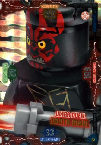 Star Wars Trading Card Game (German) Series 2 - # 32 Ultra Duell Darth Maul
