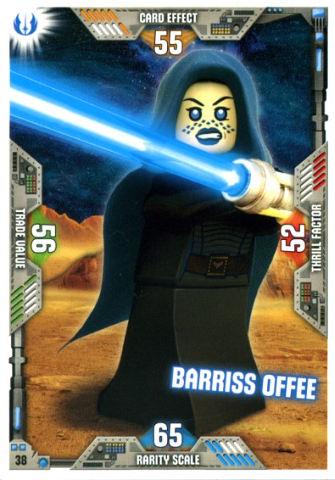 Star Wars Trading Card Game (German) Series 2 - # 38 Barriss Offee