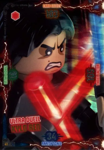 Star Wars Trading Card Game (German) Series 2 - # 41 Ultra Duell Kylo Ren