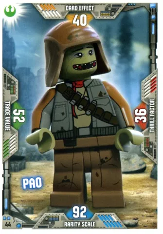 Star Wars Trading Card Game (German) Series 2 - # 44 Pao