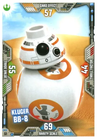 Star Wars Trading Card Game (German) Series 2 - # 51 Kluger BB-8