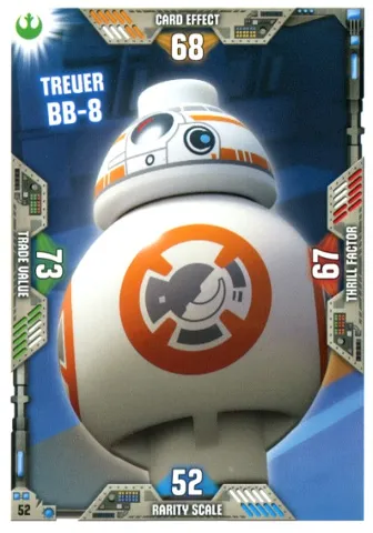 Star Wars Trading Card Game (German) Series 2 - # 52 Treuer BB-8