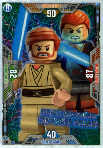 Star Wars Trading Card Game (German) Series 2 - # 60 Meister und Schüler Obi-Wan & Anakin