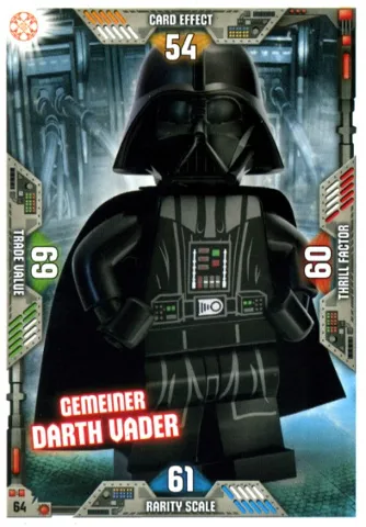 Star Wars Trading Card Game (German) Series 2 - # 64 Gemeiner Darth Vader