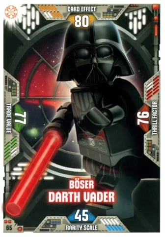Star Wars Trading Card Game (German) Series 2 - # 65 Böser Darth Vader