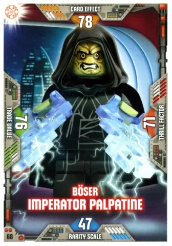 Star Wars Trading Card Game (German) Series 2 - # 68 Böser Imperator Palpatine
