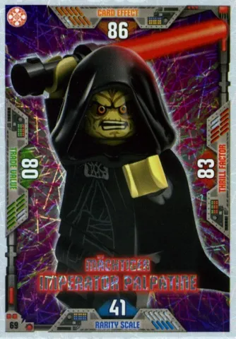 Star Wars Trading Card Game (German) Series 2 - # 69 Mächtiger Imperator Palpatine