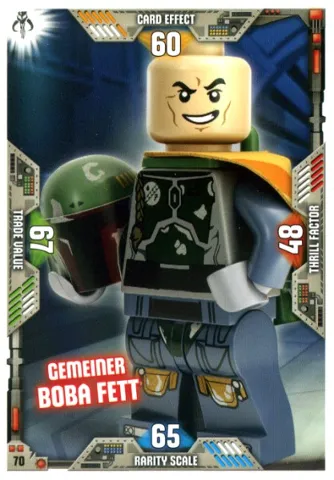 Star Wars Trading Card Game (German) Series 2 - # 70 Gemeiner Boba Fett