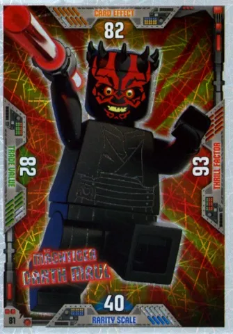 Star Wars Trading Card Game (German) Series 2 - # 81 Mächtiger Darth Maul