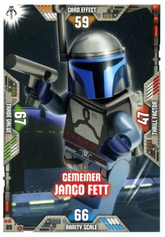 Star Wars Trading Card Game (German) Series 2 - # 89 Gemeiner Jango Fett