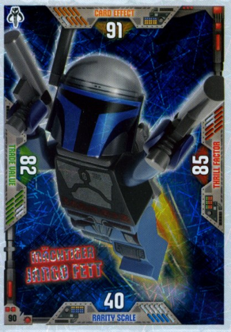 Star Wars Trading Card Game (German) Series 2 - # 90 Mächtiger Jango Fett