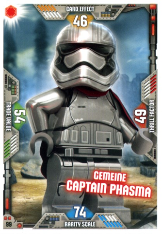 Star Wars Trading Card Game (German) Series 2 - # 99 Gemeine Captain Phasma