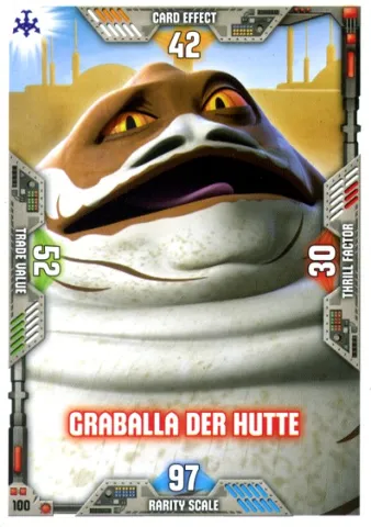 Star Wars Trading Card Game (German) Series 2 - # 100 Graballa der Hutte