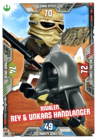 Star Wars Trading Card Game (German) Series 2 - # 111 Rivalen Rey & Unkars Handlanger