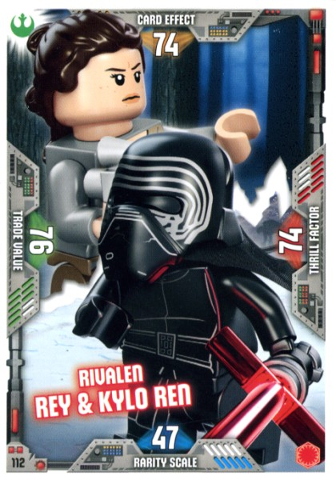 Star Wars Trading Card Game (German) Series 2 - # 112 Rivalen Rey & Kylo Ren