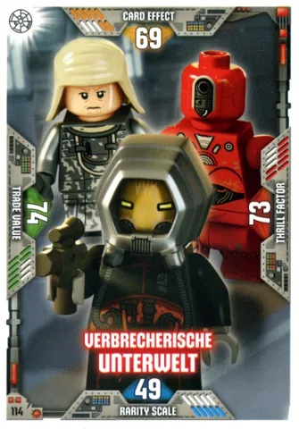 Star Wars Trading Card Game (German) Series 2 - # 114 Verbrecherische Unterwelt