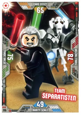 Star Wars Trading Card Game (German) Series 2 - # 115 Team Separatisten