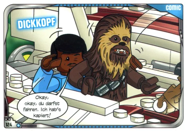 Star Wars Trading Card Game (German) Series 2 - # 124 Dickkopf